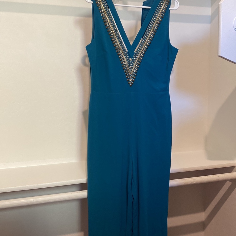 Bebe wide leg jumpsuit size 6